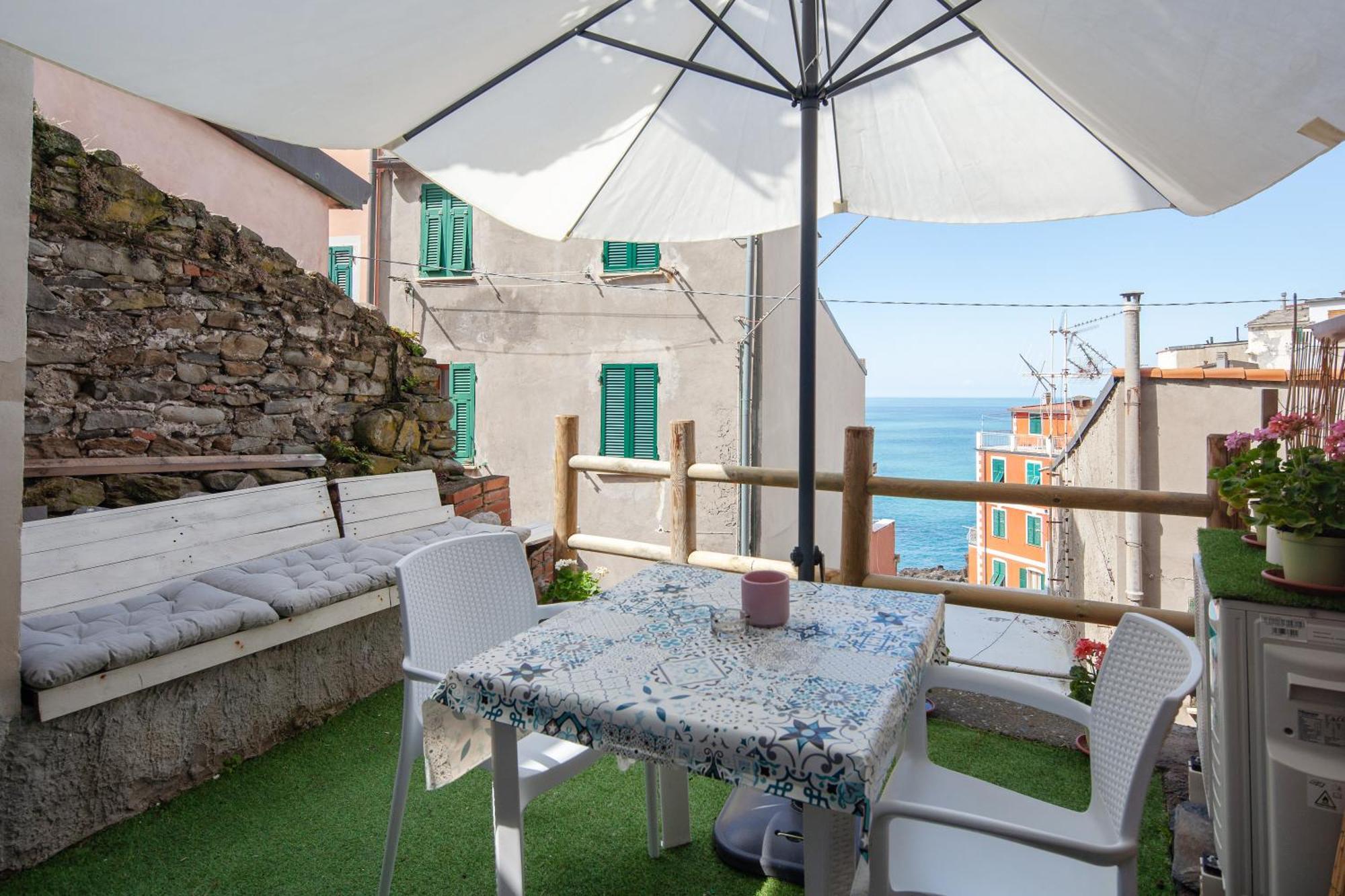 Ariel - Sea View Double Room Риомаджиоре Экстерьер фото